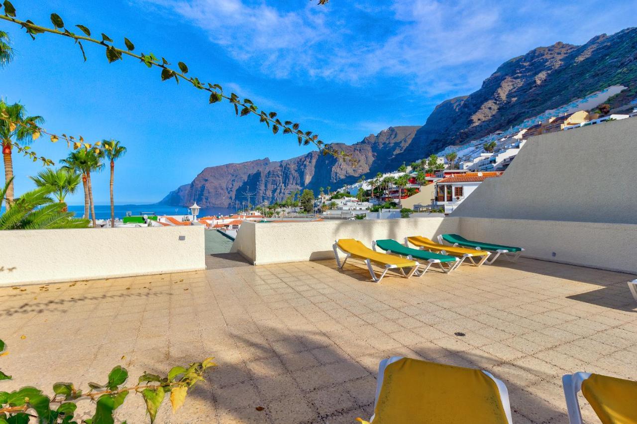 Los Gigantes Amazing Sea View Wifi Pool Parking アカンティラド・デ・ロス・ヒガンテス エクステリア 写真